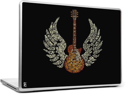 

Print Shapes Typography guitar Vinyl Laptop Decal 15.6