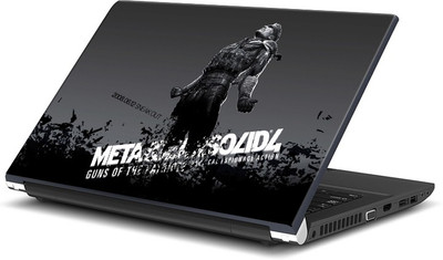 

ShopMantra Metal Gear Solid Four Gamer Grunge Charcter Vinyl Laptop Decal 15.6