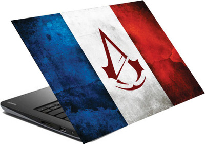 

hifex GAME LOGO ASSASSINS CREED BLUE AND RED vinyl Laptop Decal 15.6