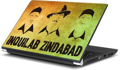 

ShopMantra Freedom Fighters INDIA Laptop Skin Vinyl Laptop Decal 15.6
