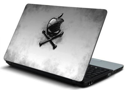 

Geek Apple Mac poison skull logo HQ Laminated Vinyl Laptop Decal 15.6