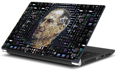

Print Shapes Steve jobs art Vinyl Laptop Decal 15.6