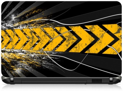 

Box 18 Abstract Yellow 1811 Vinyl Laptop Decal 15.6