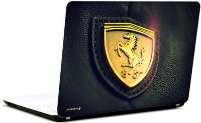 

Pics And You Ferrari Logo With Texture 2 3M/Avery Vinyl Laptop Decal 15.6