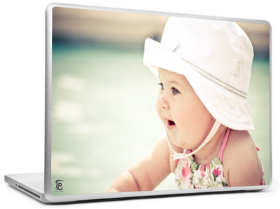 

Print Shapes Cute baby with hat Vinyl Laptop Decal 15.6
