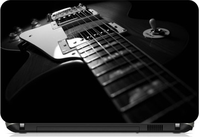 

Print Shapes Black and white guitar Vinyl Laptop Decal 15.6