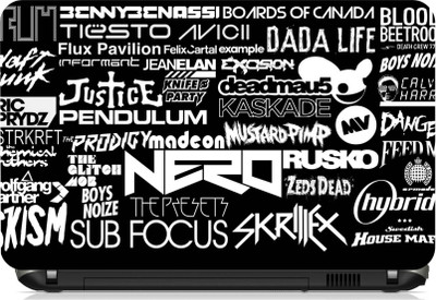 

Print Shapes Nero Vinyl Laptop Decal 15.6