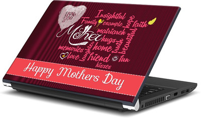 

ShopMantra Happy Mother's Day -SMFP00002230 Vinyl Laptop Decal 15.6