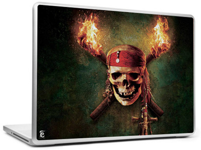 

Print Shapes Pirates of the caribbean skull Vinyl Laptop Decal 15.6