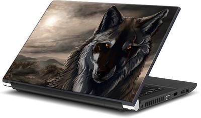 

ShopMantra Wolf staring at you Vinyl Laptop Decal 15.6