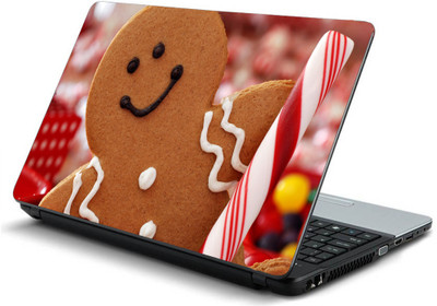 

Geek COOKIES CHRISTMAS HOLIDAY SWEETA CANDY Laminated Vinyl Laptop Decal 15.6