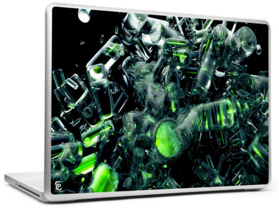 

Print Shapes 3d Green bottles Vinyl Laptop Decal 15.6