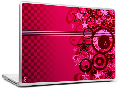 

Print Shapes Abstract pink star Vinyl Laptop Decal 15.6