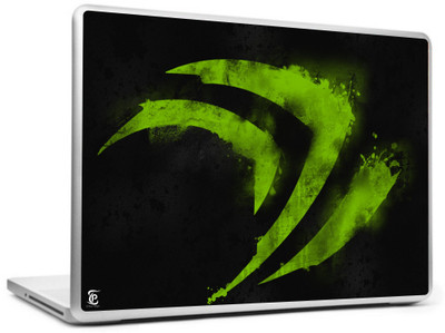 

Print Shapes Green geforce logo Vinyl Laptop Decal 15.6