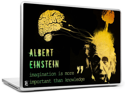 

Print Shapes Albert einstein Vinyl Laptop Decal 15.6