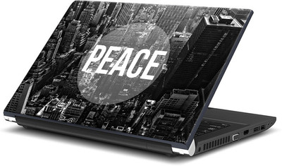 

ShopMantra Peace Skyline Vinyl Laptop Decal 15.6
