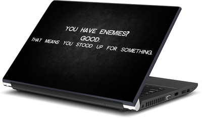 ShopMantra Eminem on enemies Vinyl Laptop Decal 15.6