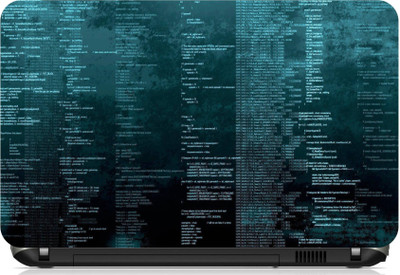 

Print Shapes Code Program Vinyl Laptop Decal 15.6