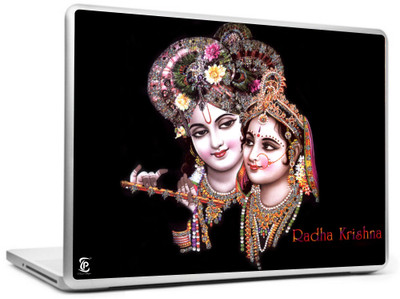 Print Shapes RadhaKrishna Vinyl Laptop Decal 15.6