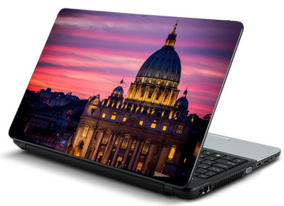 

Geek ROM ITALY VATICAN Laminated Vinyl Laptop Decal 15.6