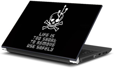 

Print Shapes Life is too small usb Vinyl Laptop Decal 15.6