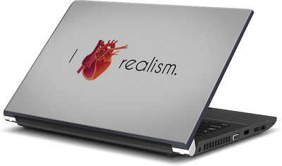 

ShopMantra I Love Realism Minimal Design Vinyl Laptop Decal 15.6
