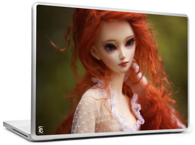 

Print Shapes Girl doll red head toy lace dress Vinyl Laptop Decal 15.6