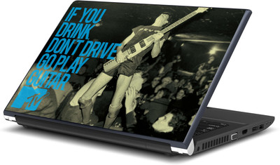Artifa Mtv Drink and Play Guitar Vinyl Laptop Decal 15.6