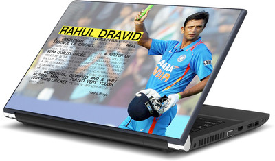 

Artifa Rahul Dravid Cricket Vinyl Laptop Decal 15.6