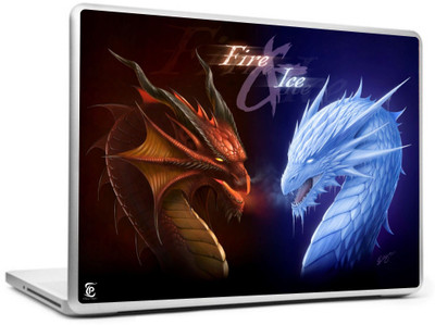 

Print Shapes Fire & ICe Vinyl Laptop Decal 15.6