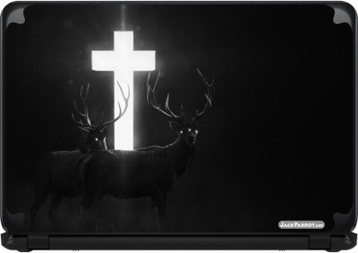 

Jack Parrot Cross Vinyl Laptop Decal 14