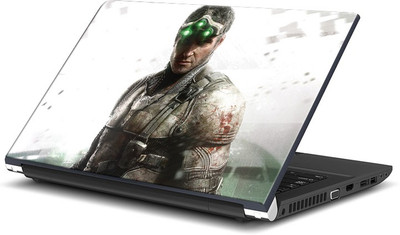 

ShopMantra Metal Gamer Charcter Art Vinyl Laptop Decal 15.6
