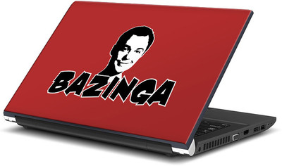 

ShopMantra Sheldon cooper bazinga Vinyl Laptop Decal 15.6