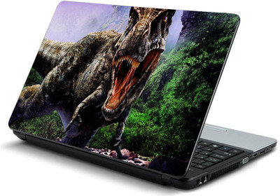 

Geek DINOSAUR JAWS AGGRESSION Laminated Vinyl Laptop Decal 15.6
