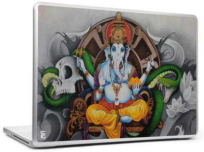 

Print Shapes God Ganesh Vinyl Laptop Decal 15.6