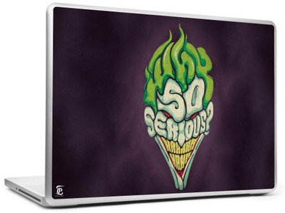 

Print Shapes Joker with so serious Vinyl Laptop Decal 15.6