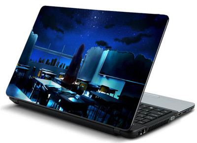 

Geek AYURA GIRL RUINS CLASSES PARTIES SCHOOL STARS NIGHT SKY Laminated Vinyl Laptop Decal 15.6