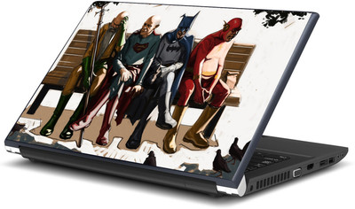 Artifa Old SuperHeroes funny Vinyl Laptop Decal 15.6