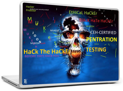 

Print Shapes Hack the Hacker Vinyl Laptop Decal 15.6