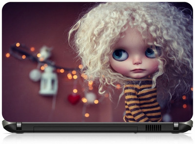 

Box 18 Cute Curly Doll 1914 Vinyl Laptop Decal 15.6