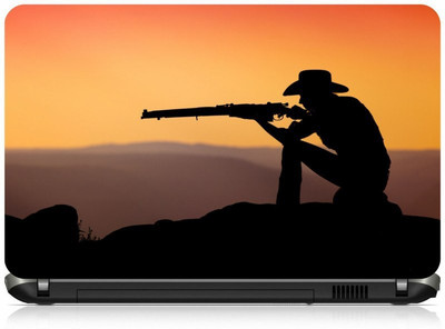 

Box 18 Cowboy Shooting 1902 Vinyl Laptop Decal 15.6