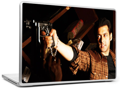 

Print Shapes Salman Khan in angry mood Vinyl Laptop Decal 15.6
