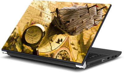 

ezyPRNT Travel and Tourism Map and Magnifier (15 to 15.6 inch) Vinyl Laptop Decal 15