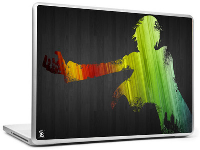 

Print Shapes vintage colourfull painting Vinyl Laptop Decal 15.6