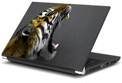 

Print Shapes Tiger opening mouth Vinyl Laptop Decal 15.6