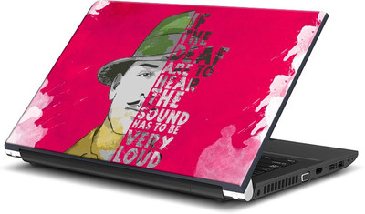 

ShopMantra Bhagat Singh If The Deaf Quote Laptop Skin Vinyl Laptop Decal 15.6