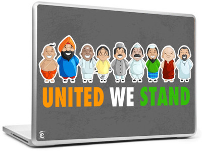 

Print Shapes UNITED WE STAND Vinyl Laptop Decal 15.6
