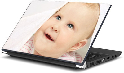 

ShopMantra Cute Baby Smile Vinyl Laptop Decal 15.6