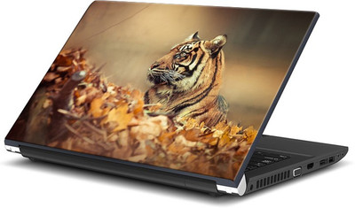 

ShopMantra Indian Tiger Wildlife Vinyl Laptop Decal 15.6