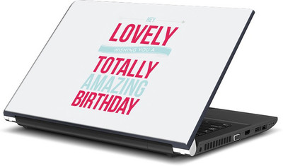 

ShopMantra Happy Birthday -SMFP00002258 Vinyl Laptop Decal 15.6